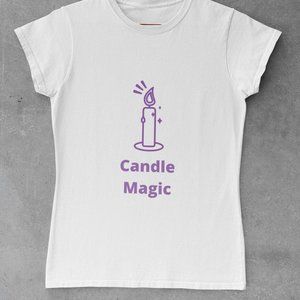 Candle Magic Witch Tee